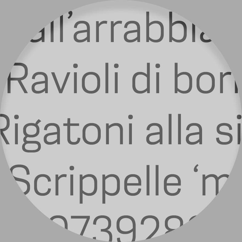 Pasta di Strada M6