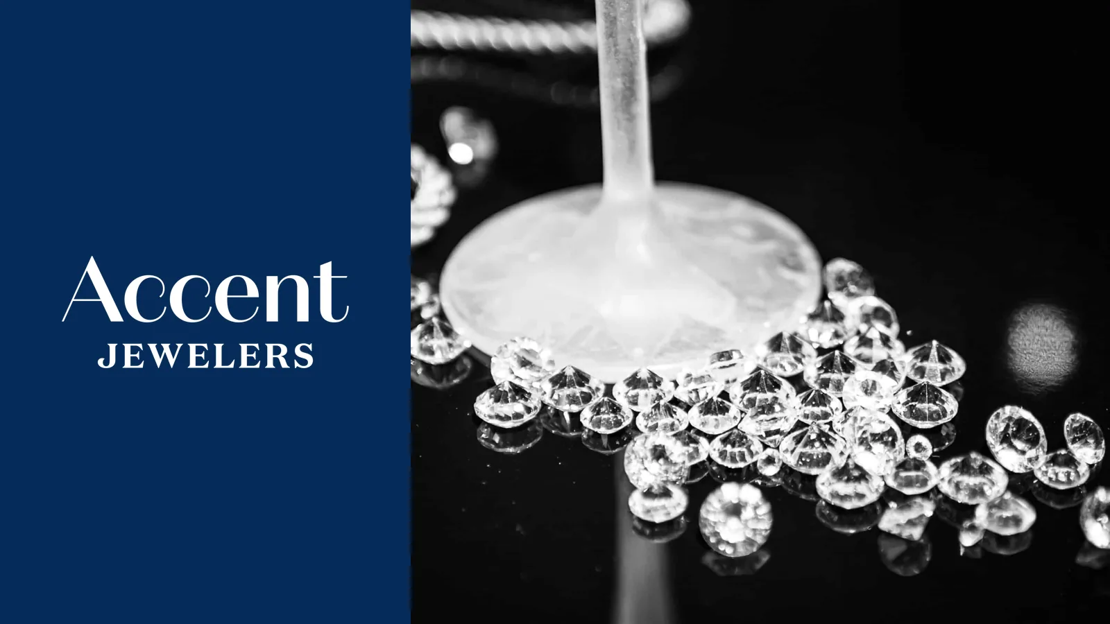 Accent Jewelers brand and project imagery