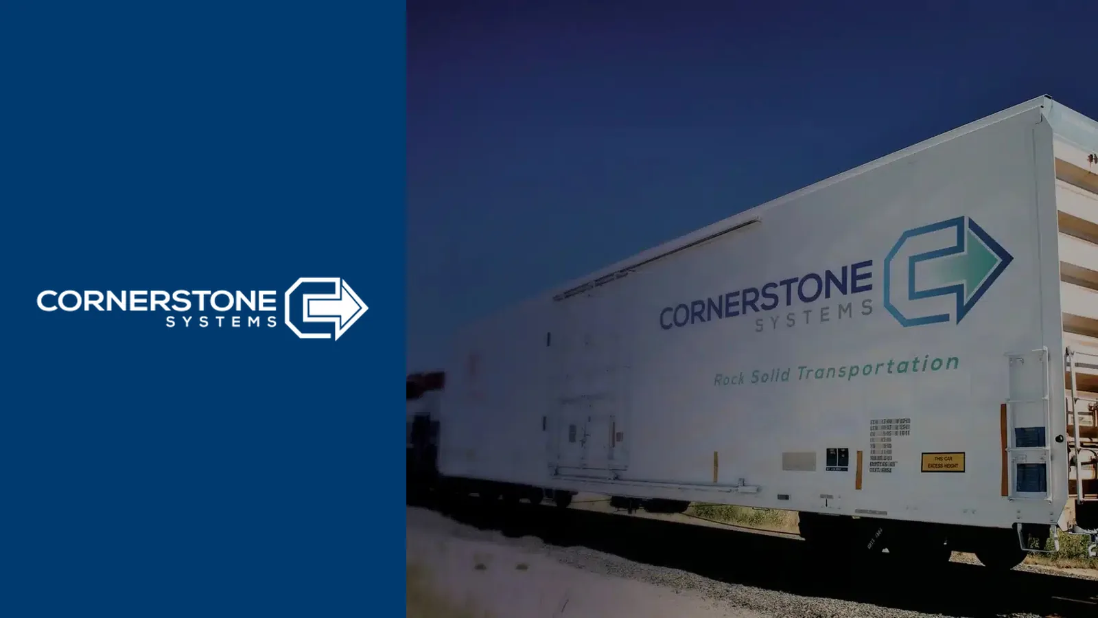 Cornerstone Systems brand and project imagery