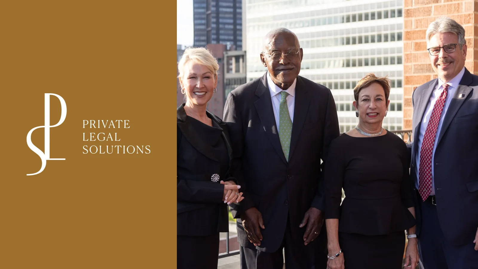 Private Legal Solutions brand and project imagery