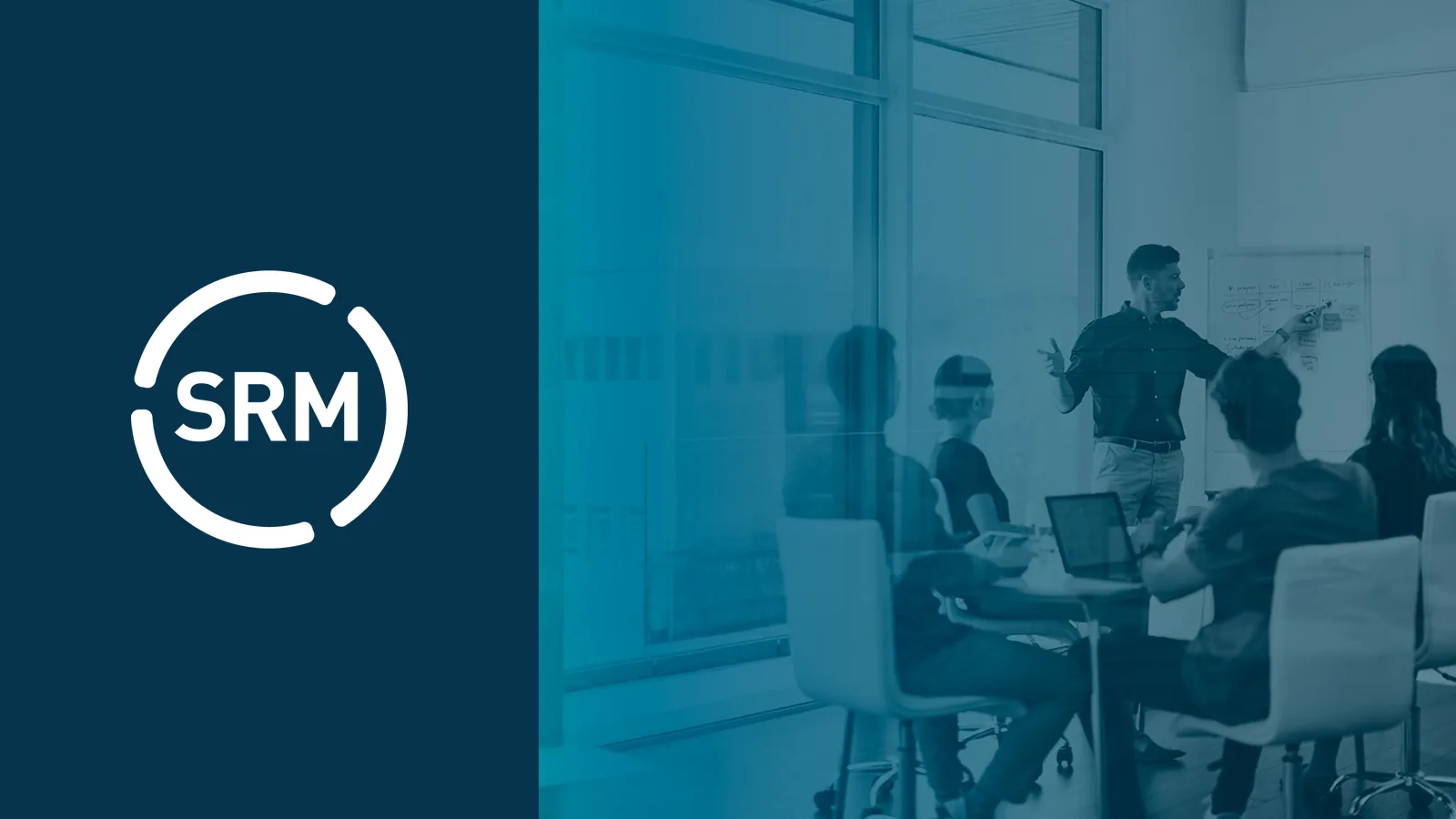 SRM Consulting Firm brand and project imagery