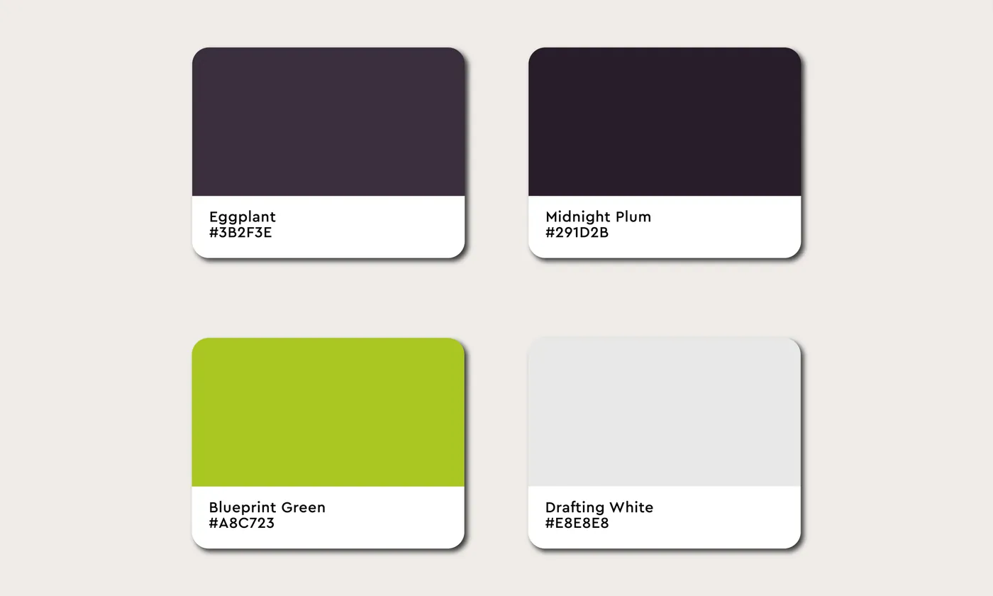 Brand color palette