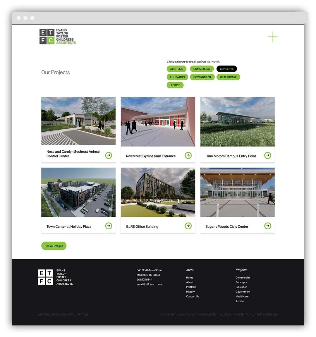 Project portfolio page