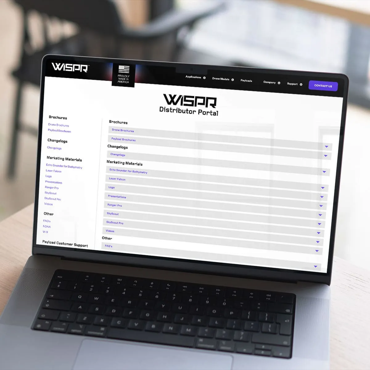 Distributor portal